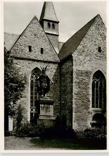 AK / Ansichtskarte  Enger Kirche Langhaus und Querschiff