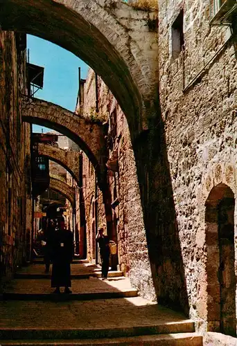 AK / Ansichtskarte  Jerusalem__Yerushalayim_Israel Via Dolorosa