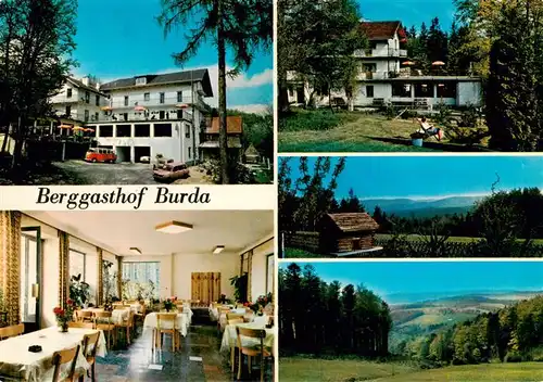 AK / Ansichtskarte  Hochstrass_Hasenriegel Berggasthof Burda Gaststube Teilansichten