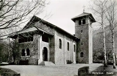 AK / Ansichtskarte  Serpiano_Lugano_TI Kapelle