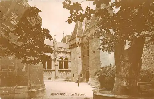 AK / Ansichtskarte  Neuchatel_NE Le Chateau