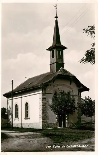 AK / Ansichtskarte  Champtauroz_VD Eglise