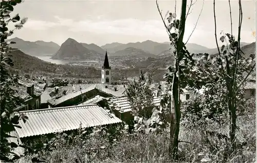AK / Ansichtskarte  Sonvico_TI verso Lugano