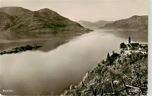 AK / Ansichtskarte  Ronco_sopra_Ascona_Locarno_TI Panorama 