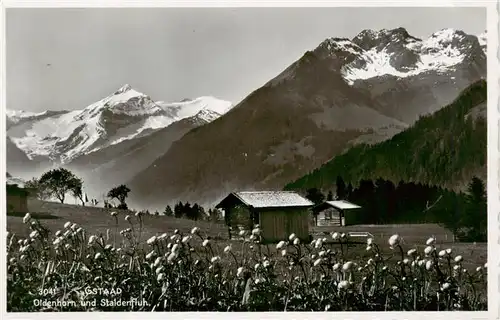 AK / Ansichtskarte  Gstaad_BE Oldenhorn und Staldenfluh