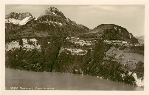 AK / Ansichtskarte  Seelisberg_UR Panorama mit Seelisbergersee