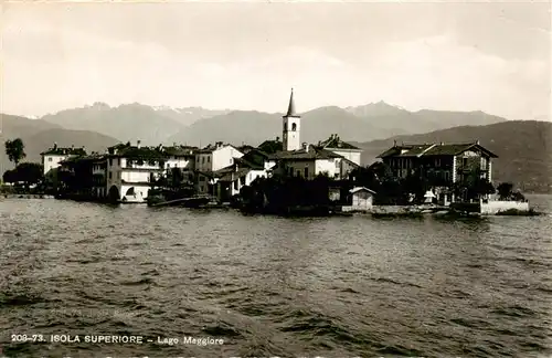 AK / Ansichtskarte  Isola_Superiore_Lago_Maggiore_Stresa_IT Panorama
