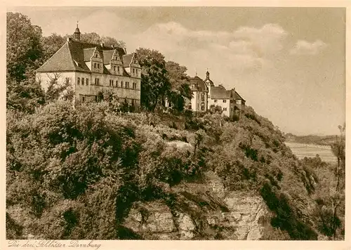 AK / Ansichtskarte 73918990 Dornburg_Saale Die drei Schloesser Dornburg