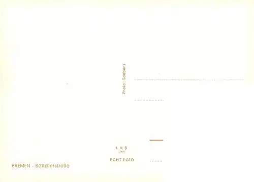 AK / Ansichtskarte  Bremen Boettcherstrasse