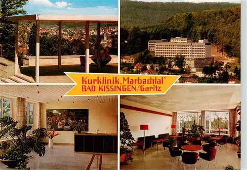 AK / Ansichtskarte 73919049 Bad_Kissingen Kurklinik Marbachtal Foyer Aufenthaltsraum