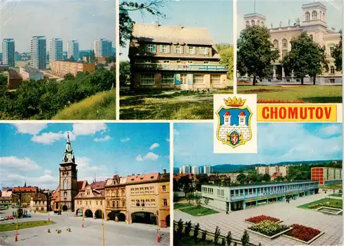 AK / Ansichtskarte 73919055 Chomutov_Komotau_CZ Orts und Teilansichten