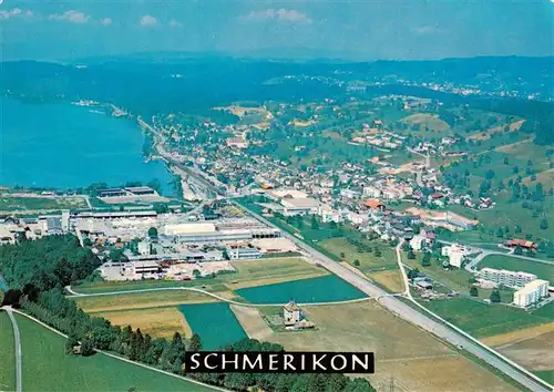AK / Ansichtskarte  Schmerikon_SG Fliegeraufnahme