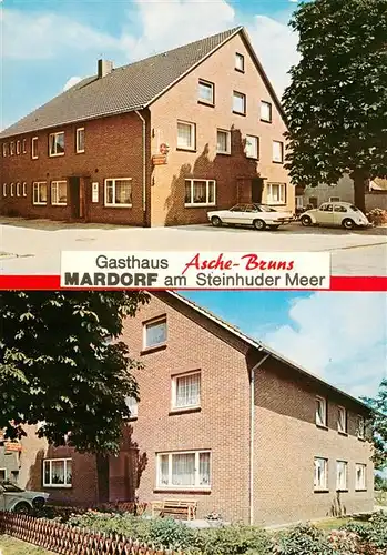 AK / Ansichtskarte  Mardorf_Steinhuder_Meer_Wunstorf Gasthaus Asche Bruns