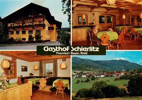 AK / Ansichtskarte 73919139 Thenried_Rimbach Gasthof Pension Schierlitz Gastraeume