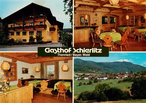 AK / Ansichtskarte  Thenried_Rimbach Gasthof Pension Schierlitz Gastraeume