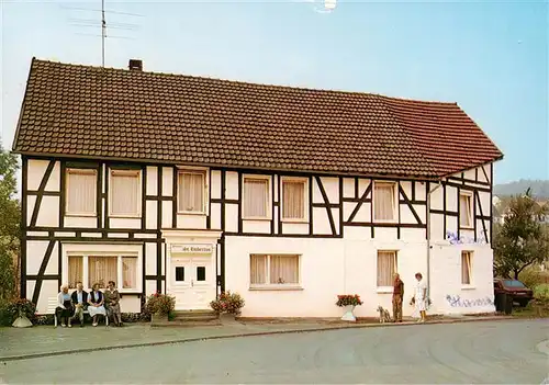 AK / Ansichtskarte  Medebach Pension St Jubertus