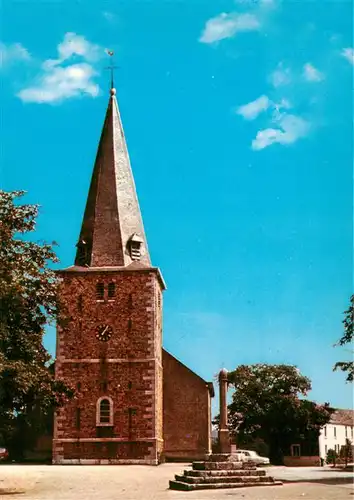 AK / Ansichtskarte  Sart-lez-Spa_Belgie Eglise et le Perron