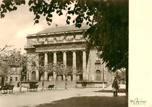 AK / Ansichtskarte  Strassburg__Strasbourg_67_Bas-Rhin Le Theatre