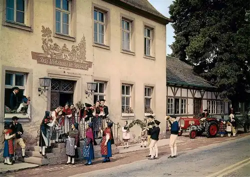 AK / Ansichtskarte 73919228 Rohrbrunn Das Wirtshaus im Spessart um 1950