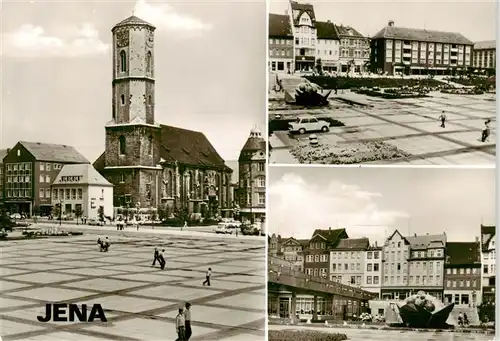 AK / Ansichtskarte  Jena__Thueringen Platz der Kosmonauten Stadtkirche 