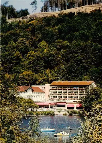 AK / Ansichtskarte 73919294 Bad_Lauterberg Hotel Wiesenbeker Teich