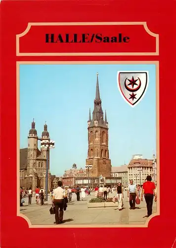 AK / Ansichtskarte 73919295 Halle__Saale Markt