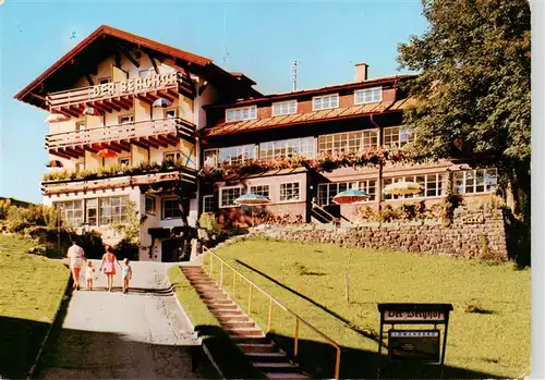 AK / Ansichtskarte 73919305 Hirschegg_Kleinwalsertal_Vorarlberg_AT Kurhotel Der Berghof