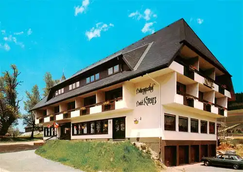 AK / Ansichtskarte 73919356 Breitnau_Schwarzwald Hoehengasthof Hotel Kreuz