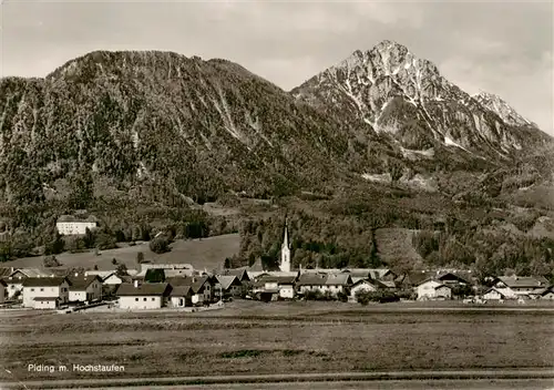 AK / Ansichtskarte  Piding Panorama mit Hochstaufen