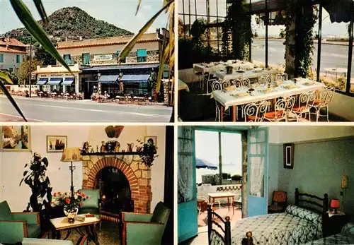AK / Ansichtskarte  La_Napoule_Plage Hotel Restaurant Rocamare Gastraeume Zimmer
