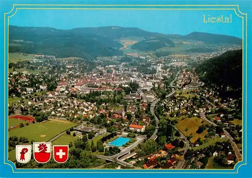 AK / Ansichtskarte  Liestal_BL Fliegeraufnahme