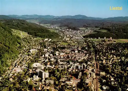 AK / Ansichtskarte  Liestal_BL Fliegeraufnahme