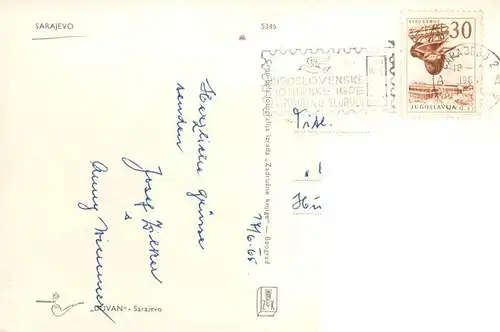 AK / Ansichtskarte 73919440 Sarajevo_Bosnia-Herzegovina Teilansichten