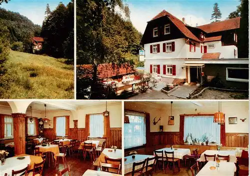 AK / Ansichtskarte  Bad_Liebenzell Gasthaus Pension Waldfrieden Gastraeume