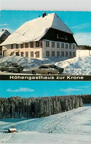 AK / Ansichtskarte 73919490 Urach_Schwarzwald Hoehengasthaus zur Krone Panorama