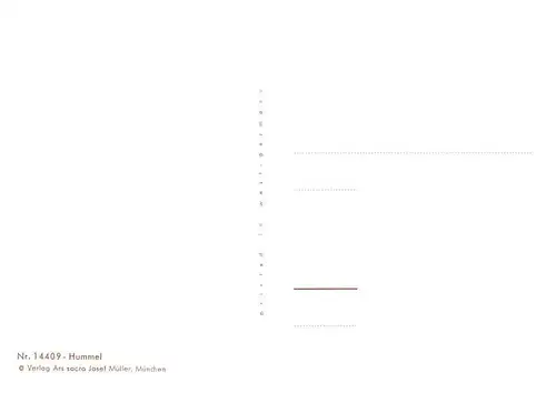 AK / Ansichtskarte  Hummel_Kuenstler-AK-Nr. Nr.14409 Josef Mueller Kinder spielen singen