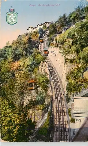 AK / Ansichtskarte 73919553 Graz__Steiermark_AT Schlossbergbahn