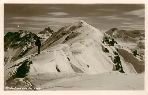 AK / Ansichtskarte  Buehlenhorn_Piz_Kesch_GR Panorama