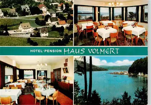 AK / Ansichtskarte  Langscheid_Sorpesee Hotel Pension Haus Volmert Gastraeume Sorpesee