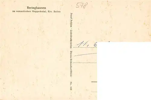 AK / Ansichtskarte 73919643 Beringhausen_Marsberg Panorama