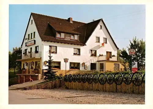 AK / Ansichtskarte  Bromskirchen Gasthof Pension Schoenblick