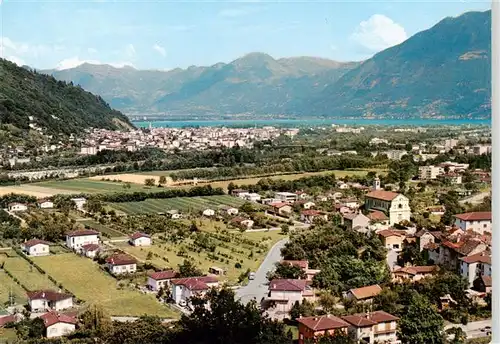 AK / Ansichtskarte  Losone_TI Blick nach Locarno