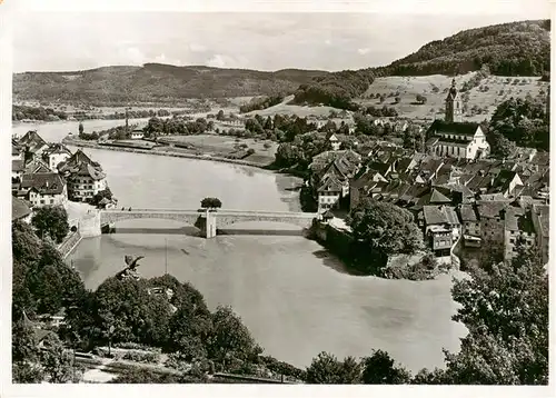 AK / Ansichtskarte  Laufenburg_AG Fliegeraufnahme