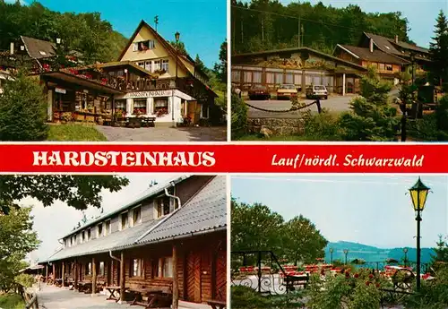 AK / Ansichtskarte 73919672 Lauf_Baden Pension Hardsteinhaus Terrasse