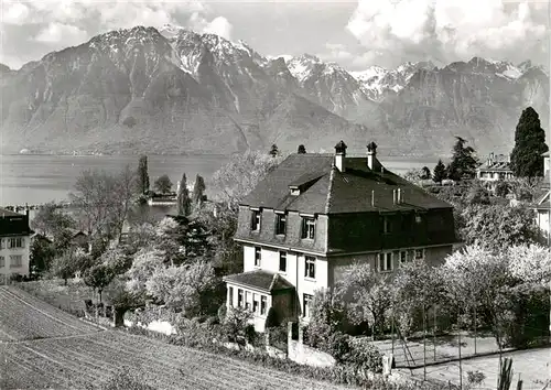 AK / Ansichtskarte  Clarens__Montreux_VD Heim der Stadtmission Vevey Montreux
