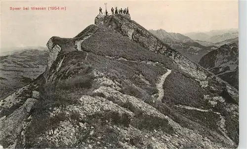 AK / Ansichtskarte  Speer_1954m_Toggenburg_SG Hohe Speerwirtschaft Hotel du Lac