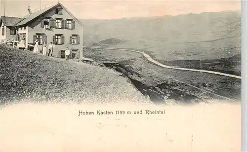 AK / Ansichtskarte  Hoher_Kasten_Hohenkasten_1799m_IR Panorama im Rheintal