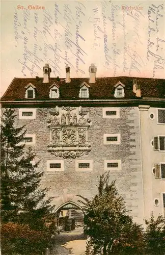 AK / Ansichtskarte  St_Gallen_SG Karlsthor