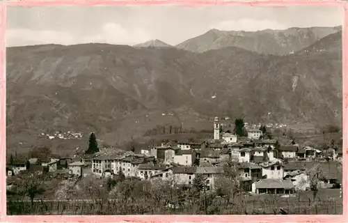 AK / Ansichtskarte  Cureglia_TI Panorama Feldpost