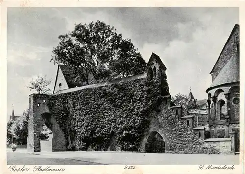 AK / Ansichtskarte  Goslar Stadtmauer